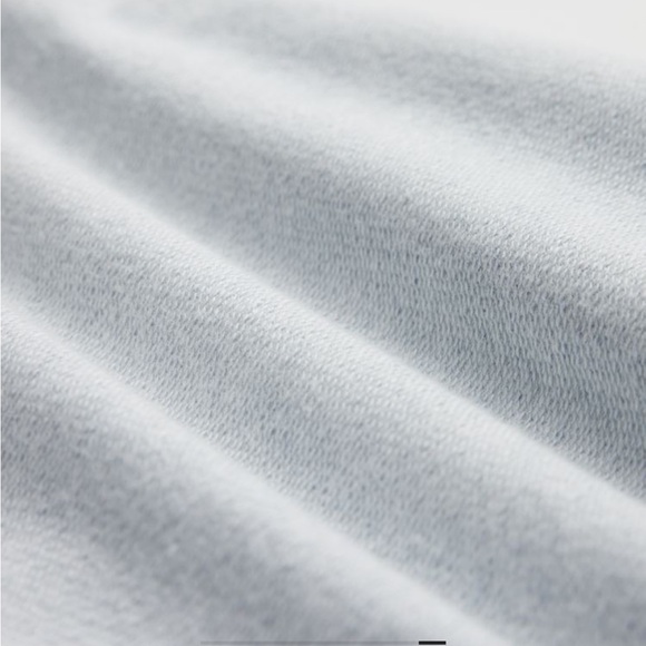 NWT Halara Mid Rise french terry denim sweat-pant jeans with pockets - Picture 8 of 13